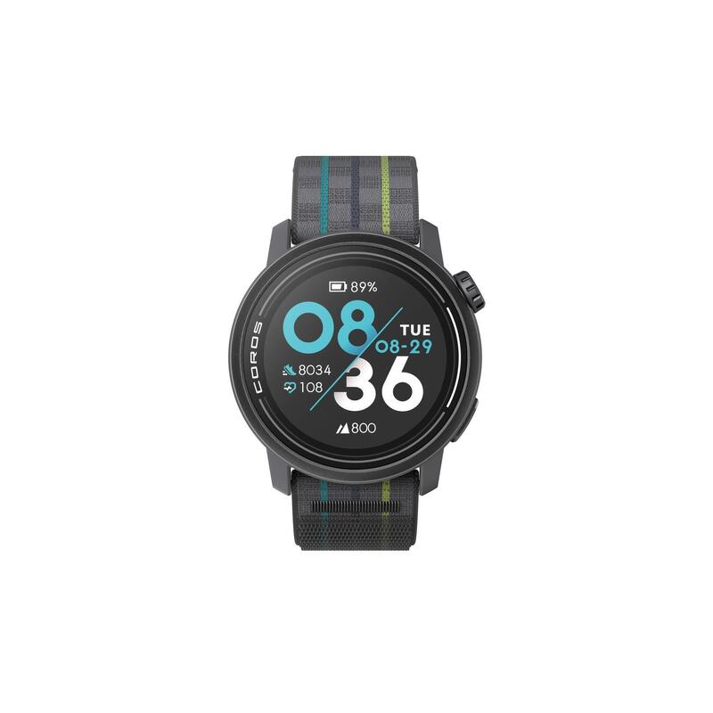 Montre COROS Pace 3 noire avec bracelet en nylon COROS Decathlon