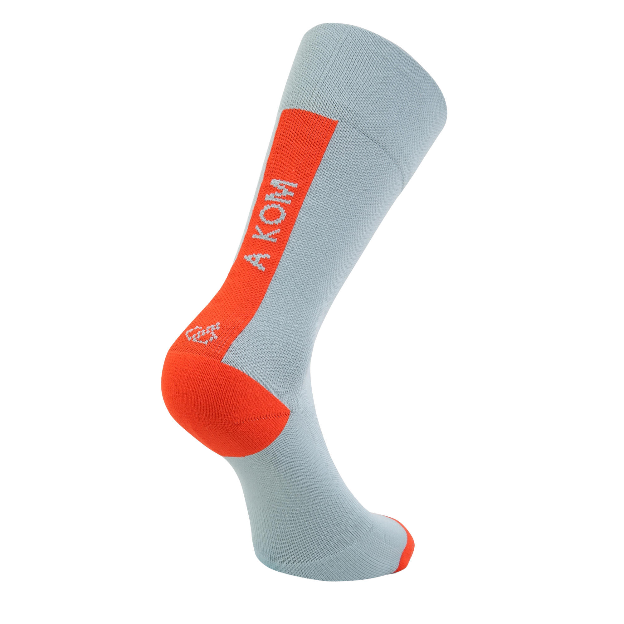 Men's socks (Bright orange / Slate)