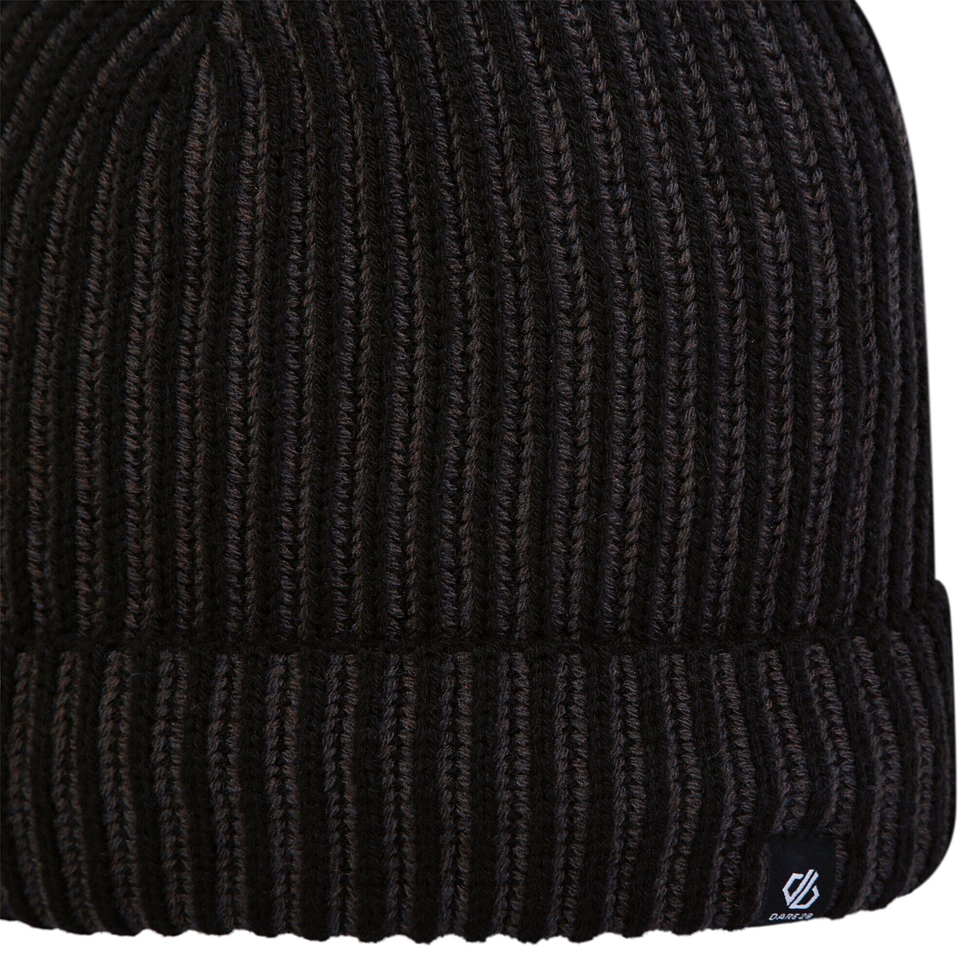 Womens/Ladies Luxe Beanie (Black) 2/4