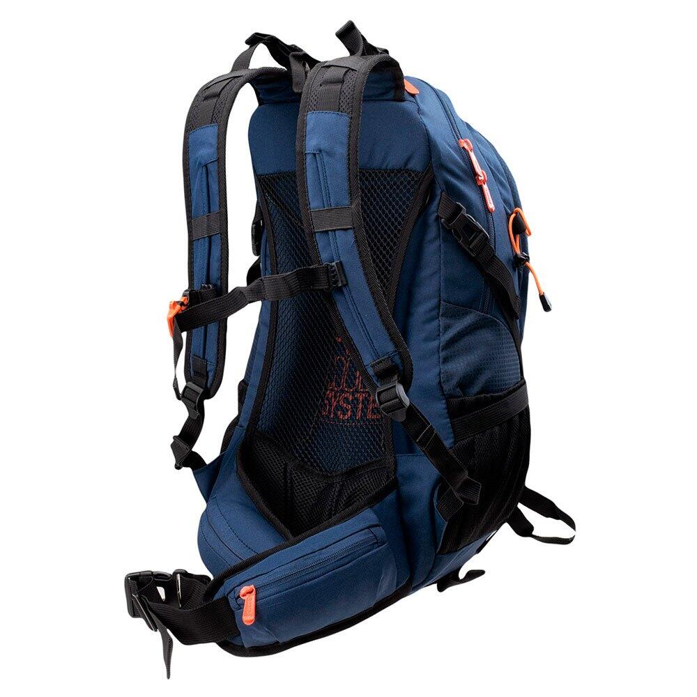 Rucksack "Aruba" Damen und Herren Kleid Blau/Helle Ringelblume 2/4