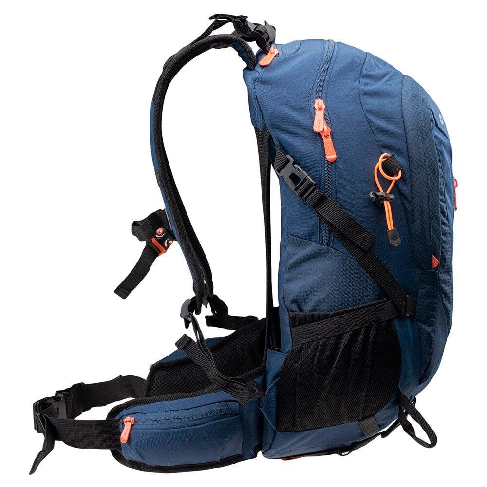 Rucksack "Aruba" Damen und Herren Kleid Blau/Helle Ringelblume 3/4