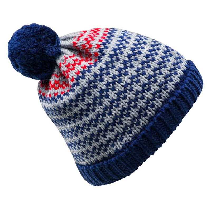 Heren Eldar muts (Grijs/Navy/Rood)