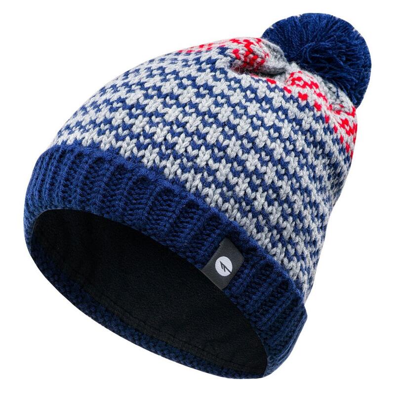 Gorro Eldar Homem Cinzento / Azul Marinho / Vermelho