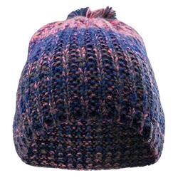 Bonnet HILMA Femme (Bleu Foncé / Bleu Mer / Pêche Ambre)