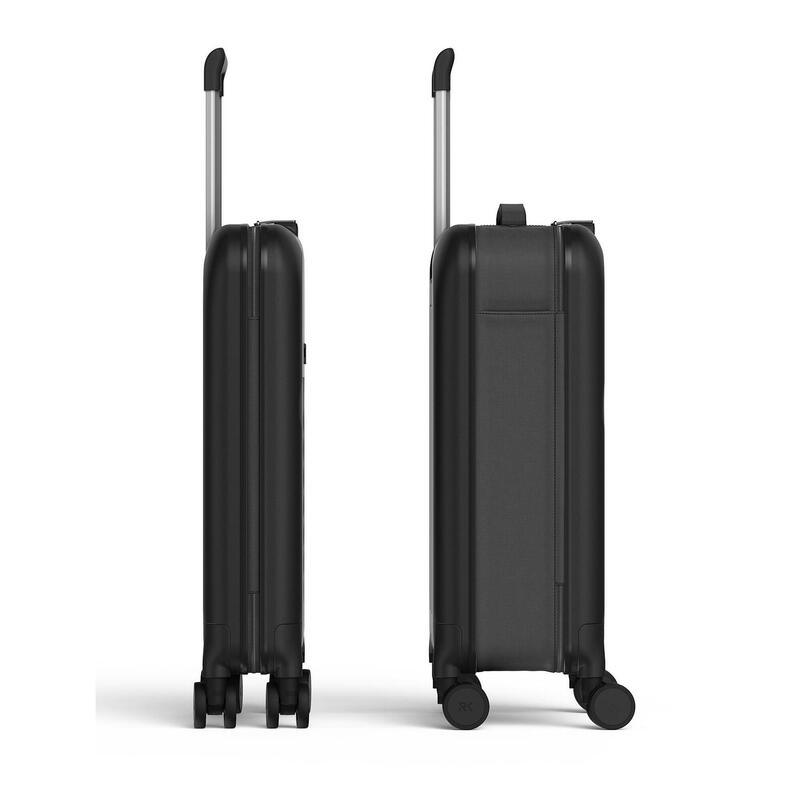 21" Collapsible CARRY-ON Suitcase - Black