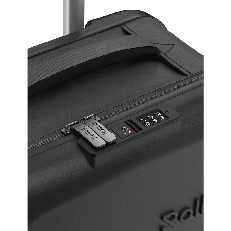 21" Collapsible CARRY-ON Suitcase - Black