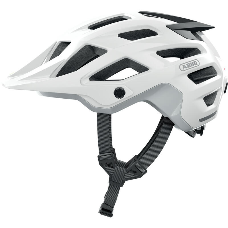 ABUS Casco da bici MTB "Moventor 2.0", bianco