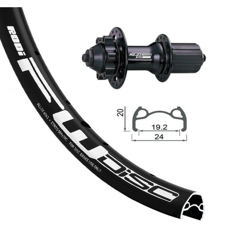 Koło tylne 6 śrub XLC FW-A05 Rodi Di.32T. Va.8.5 S/Oe.N.