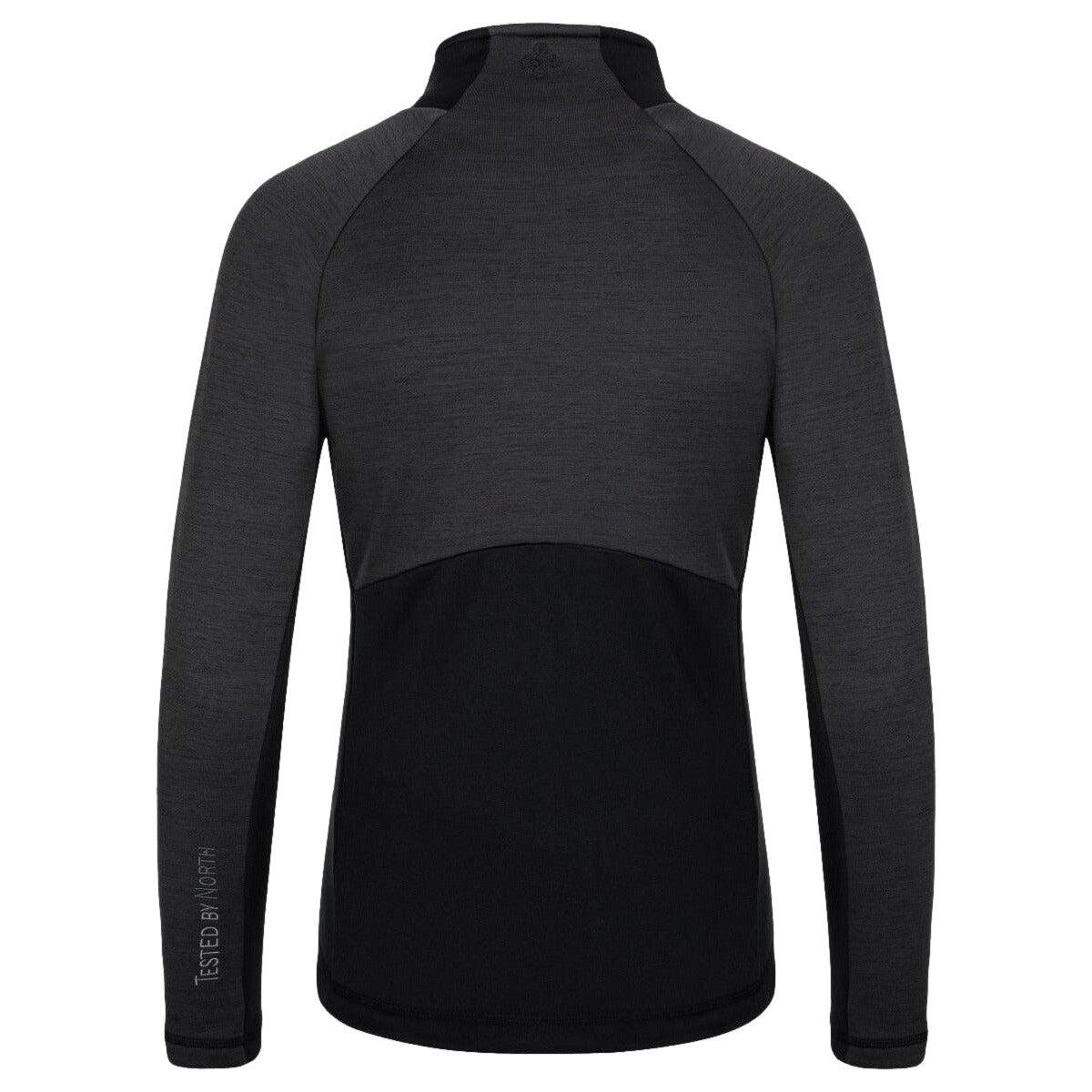 Fleece/KILPI Tomms, fekete, kockás 2/7