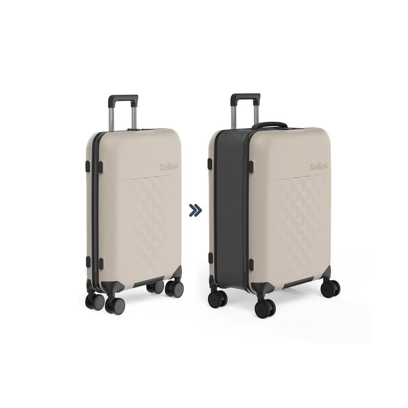 Flex Vega 360 26" 4-Wheel Luggage - Pale Grey