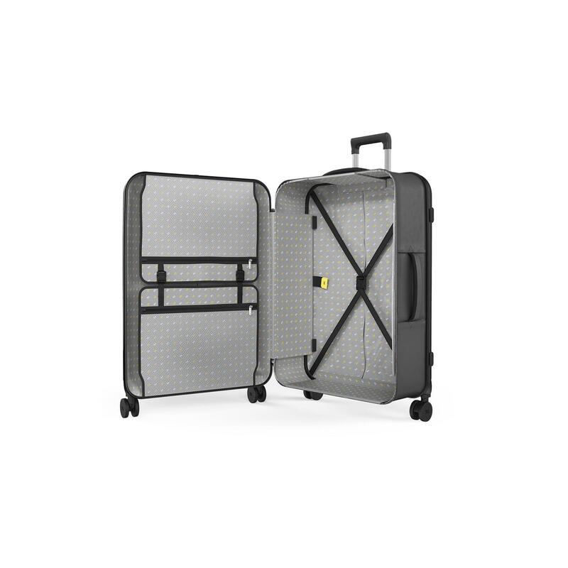 Flex Vega 360 26" 4-Wheel Luggage - Black