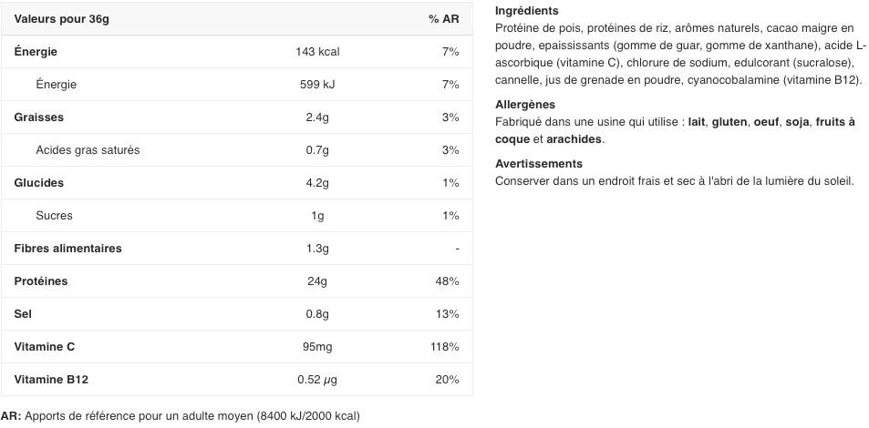 Protéine vegan - Gold Standard 100% Plant - Double Chocolat 684g 2/6