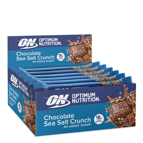 Barres protéinées - Protein Bar - Chocolat Croustillant au Sel Marin