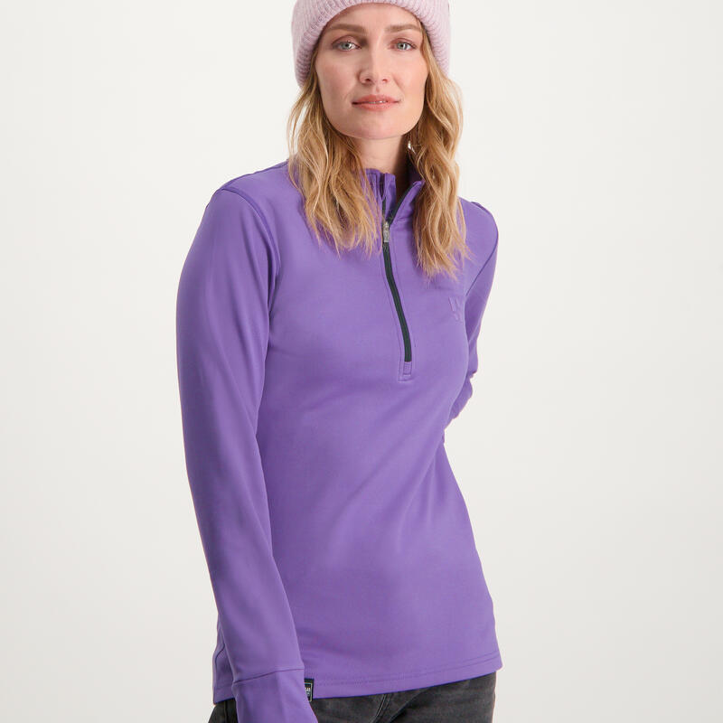 Poederbaas Arctic Pull de Ski Femme - Violet/Blanc - Lot de 2