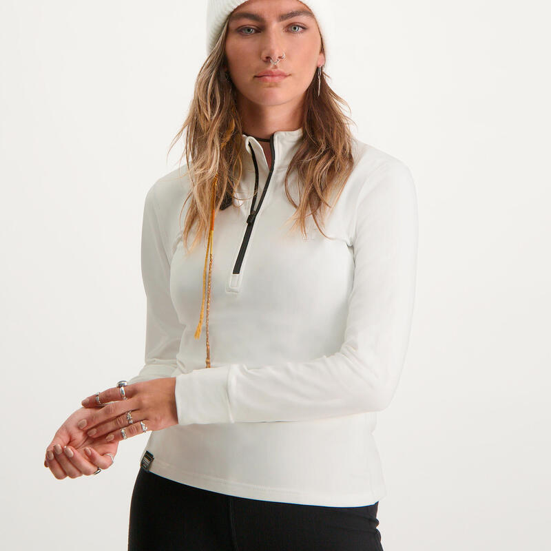 Poederbaas Arctic Pull de Ski Femme - Blanc