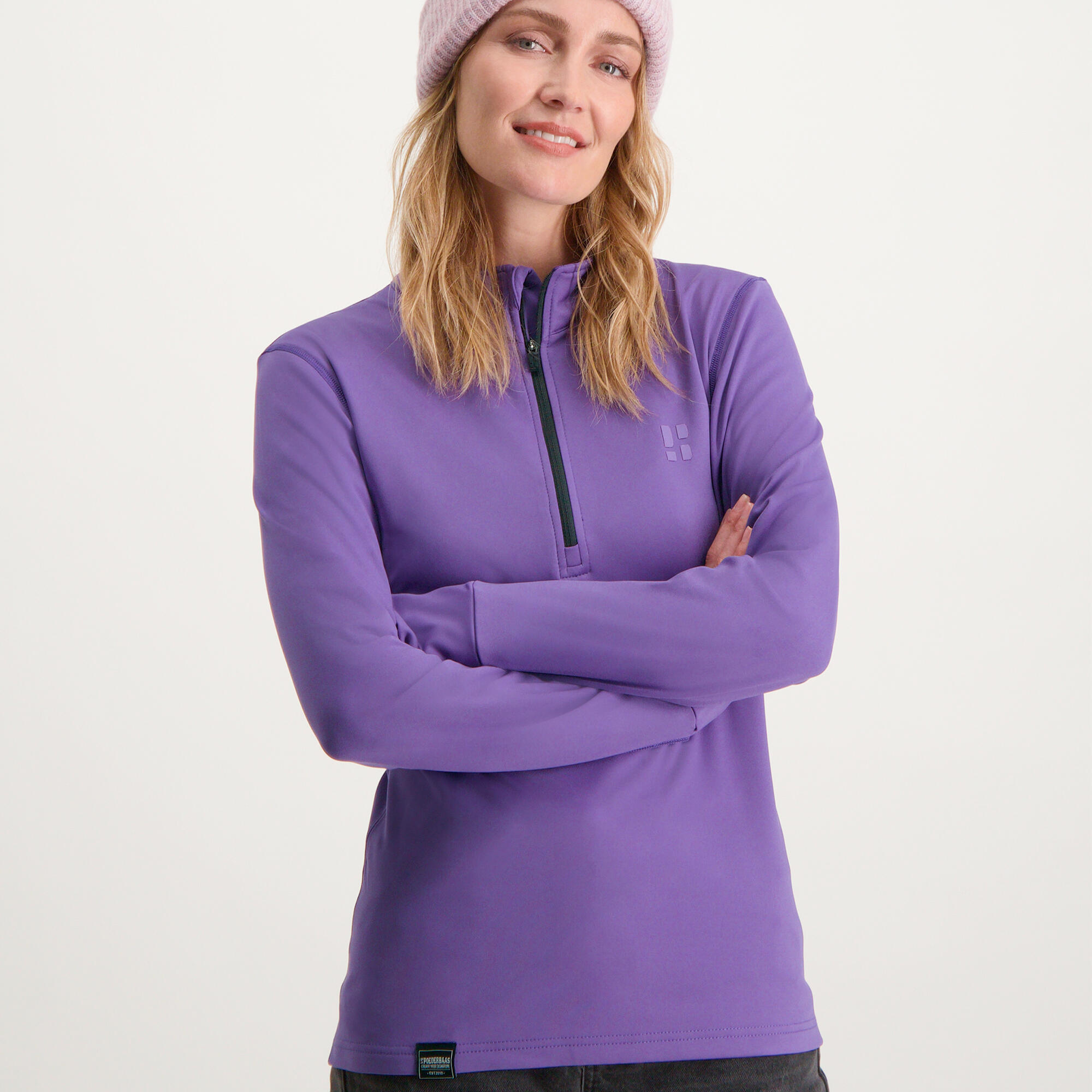 Poederbaas Arctic Skipully Dames - Paars 3/6