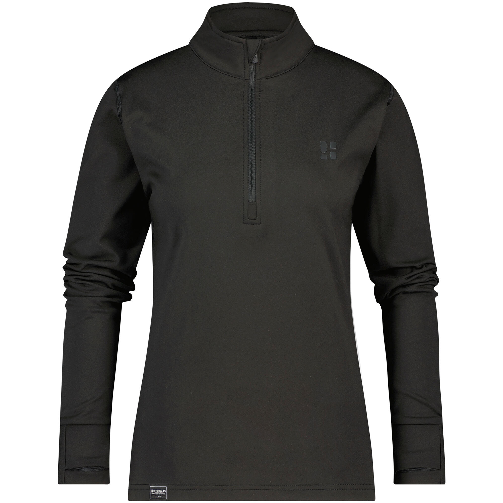 POEDERBAAS Poederbaas Arctic Skipully Dames - Zwart