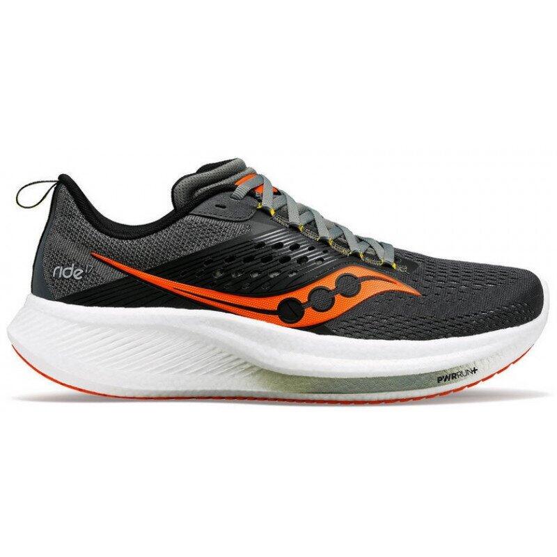 Zapatillas Running Hombre Saucony ride 17 Gris