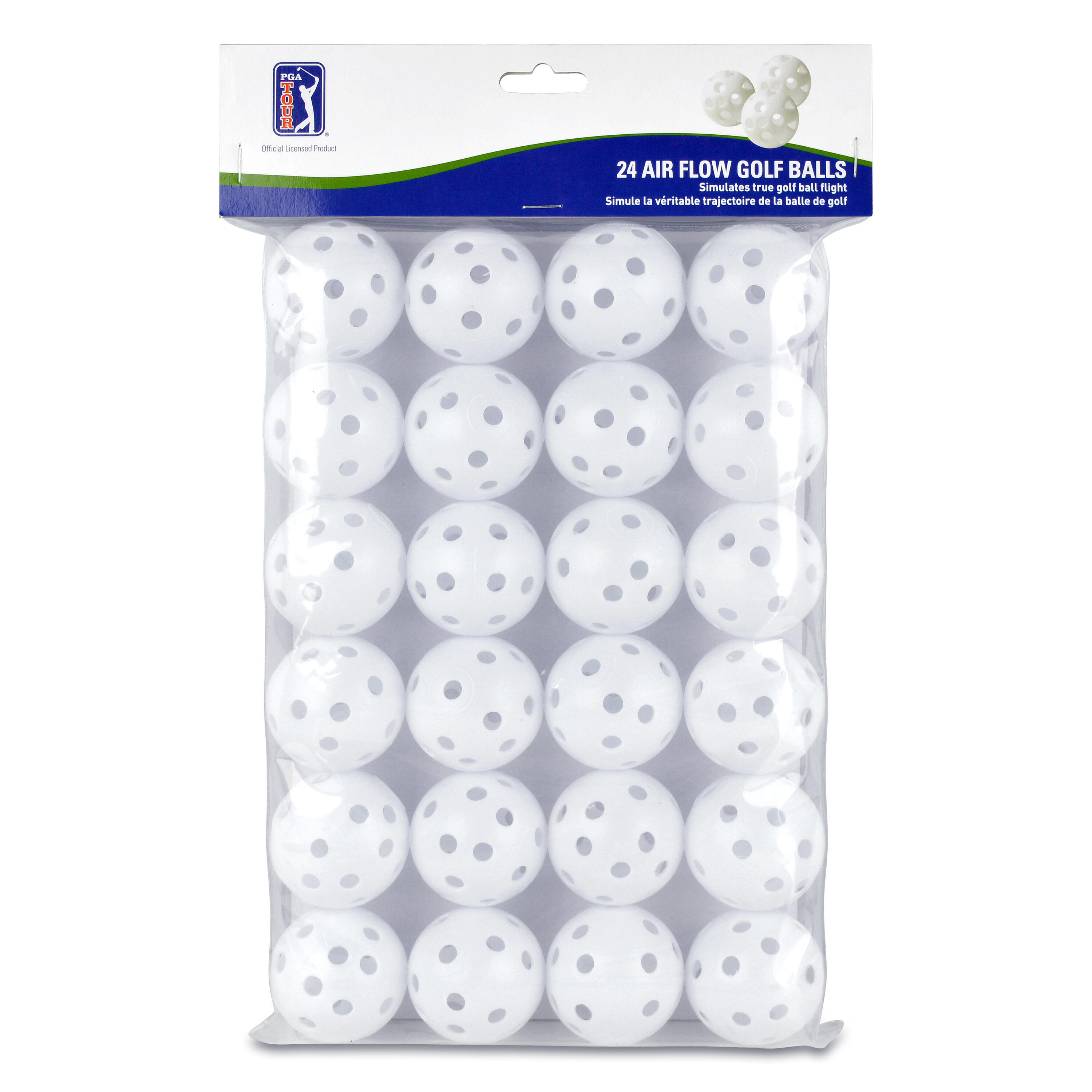 PGA TOUR 24 Practice Balls (WHITE) 1/3