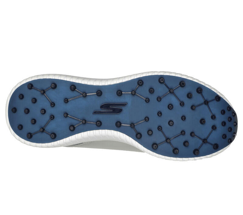 Skechers Arch Fit Go Golf Max 2 Zapatos de Golf Hombre, Grey/Navy 5/5