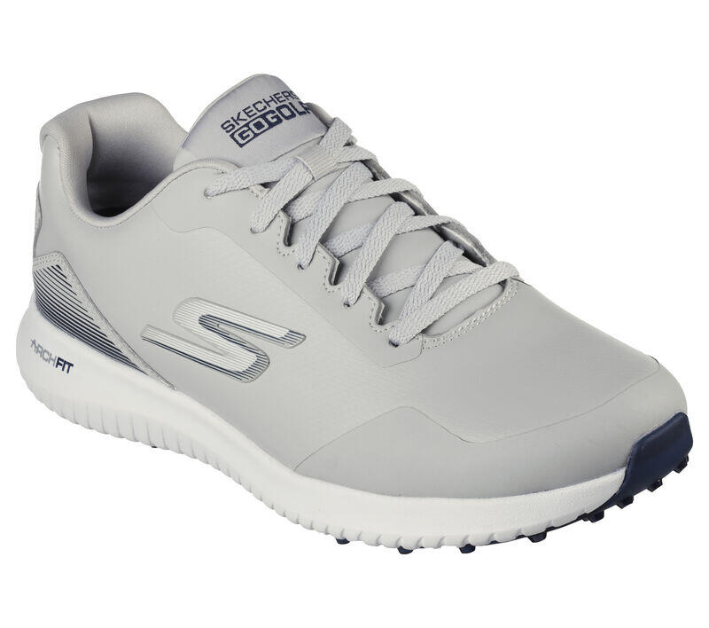 SKECHERS Skechers Arch Fit Go Golf Max 2 Zapatos de Golf Hombre, Grey/Navy