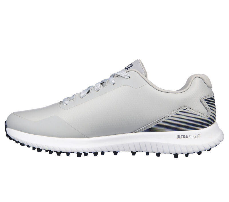 Skechers Arch Fit Go Golf Max 2 Zapatos de Golf Hombre, Grey/Navy 3/5