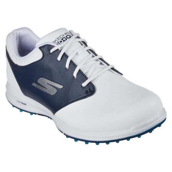 Zapatos de Golf para Mujer Skechers Go Golf Hyper, Blanco/Marino
