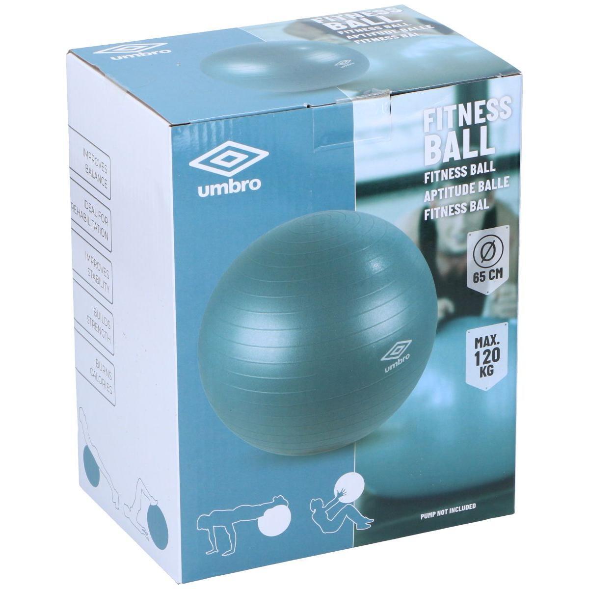 Piłka fitness 65 cm niebieska Umbro 4/7