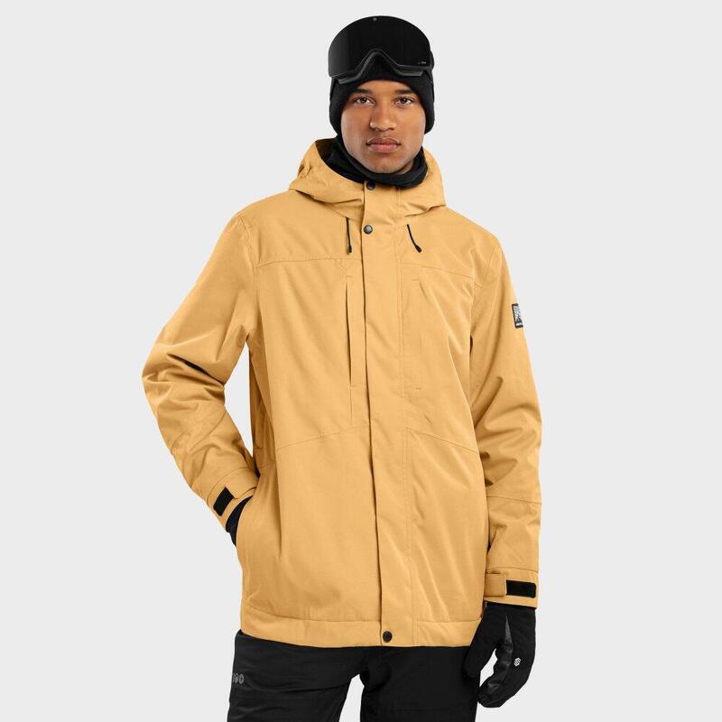 Veste De Ski PROTEST Boardwear Homme - Taille M - Blanc/Noir - Occasion