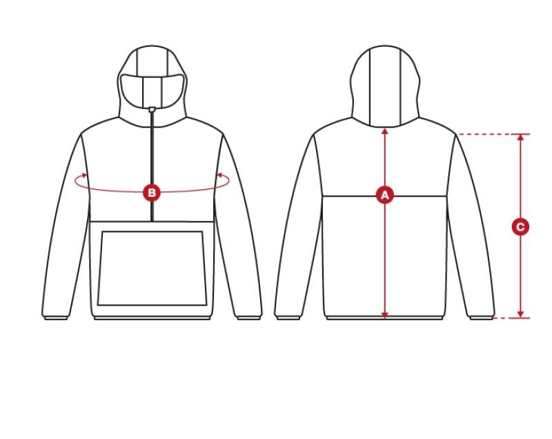 Dames Wintersport fleece hoodie Avoriaz-W SIROKO Zwart 5/7