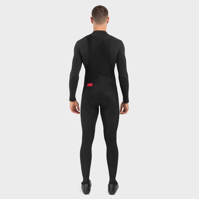 Cuissard long vélo d’hiver homme Cyclisme DW Troms Noir