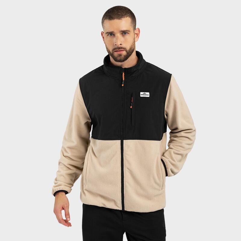 Chaqueta polar Ripstop hombre esquí y nieve Brienz SIROKO Beige