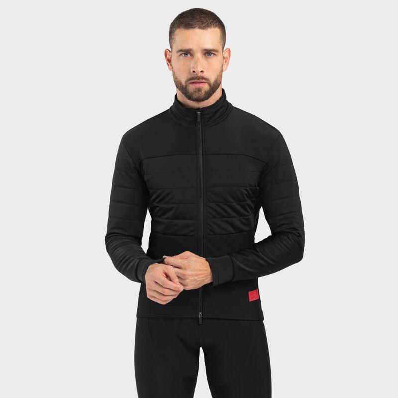 Chaqueta softshell ciclismo invierno hombre DW Territory SIROKO Negro