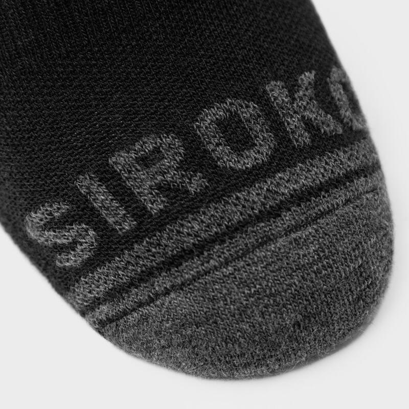 Herren und Damen Radsport Winter-Fahrradsocken DW Fjord SIROKO Schwarz