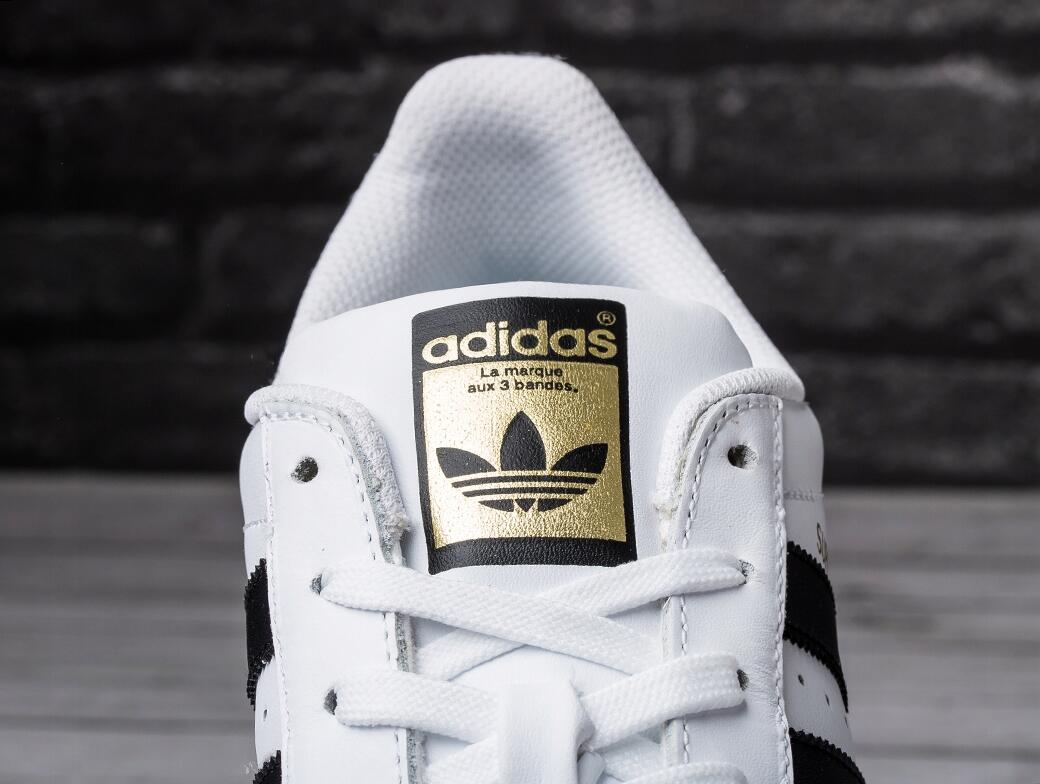 Zapatillas Adidas Superstar Blanco Negro Adulto 5/7