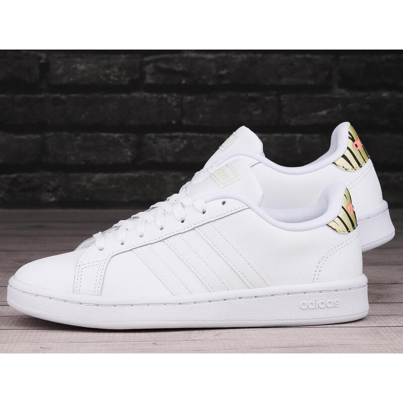 Buty do chodzenia dla dzieci Adidas Grand Court Lifestyle Tennis Lace-Up