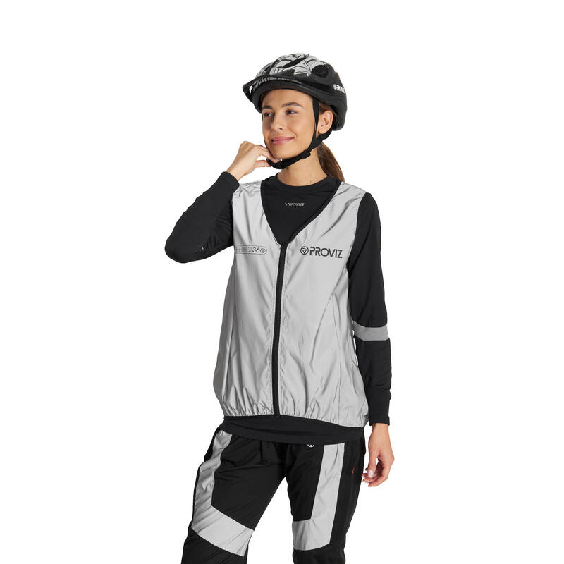 Proviz Unisex REFLECT360 Reflective Waterproof MultiPurpose Sports Vest PROVIZ Decathlon