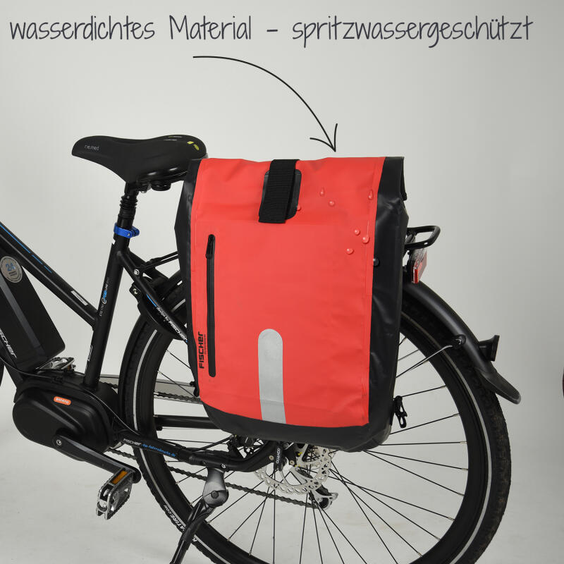 FISCHER Gepäckträgertasche wasserdicht