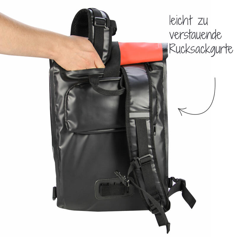 FISCHER Gepäckträgertasche wasserdicht