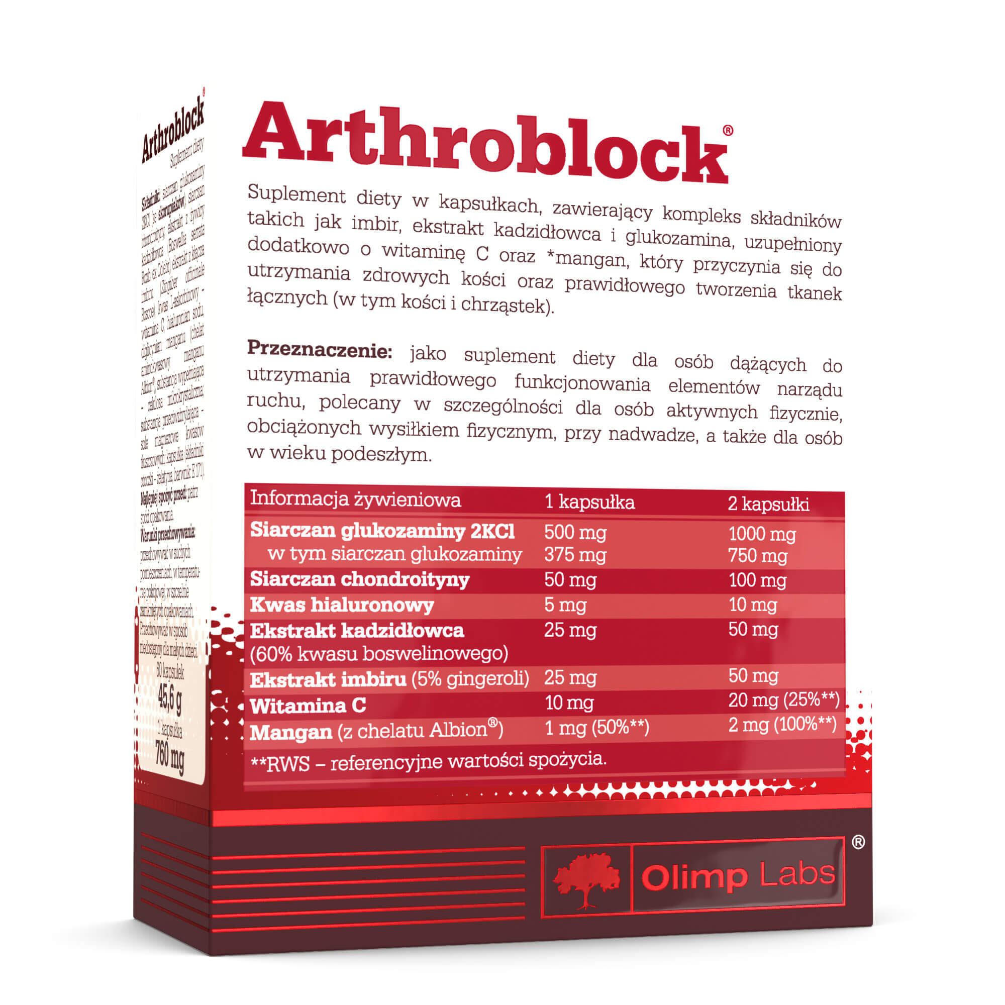 Arthroblock Olimp- 60 Kapsułek 2/2