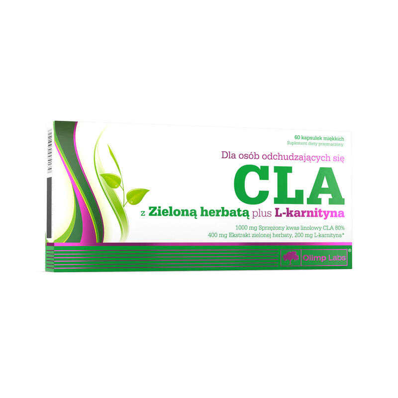 CLA z Zieloną Herbatą plus L-karnityna Olimp - 60 Kapsułek