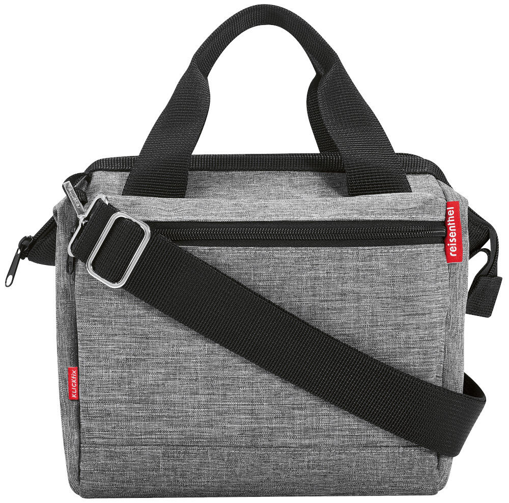 KLICKFIX KLICKFIX Borsa da manubrio ROOMY, argento twist