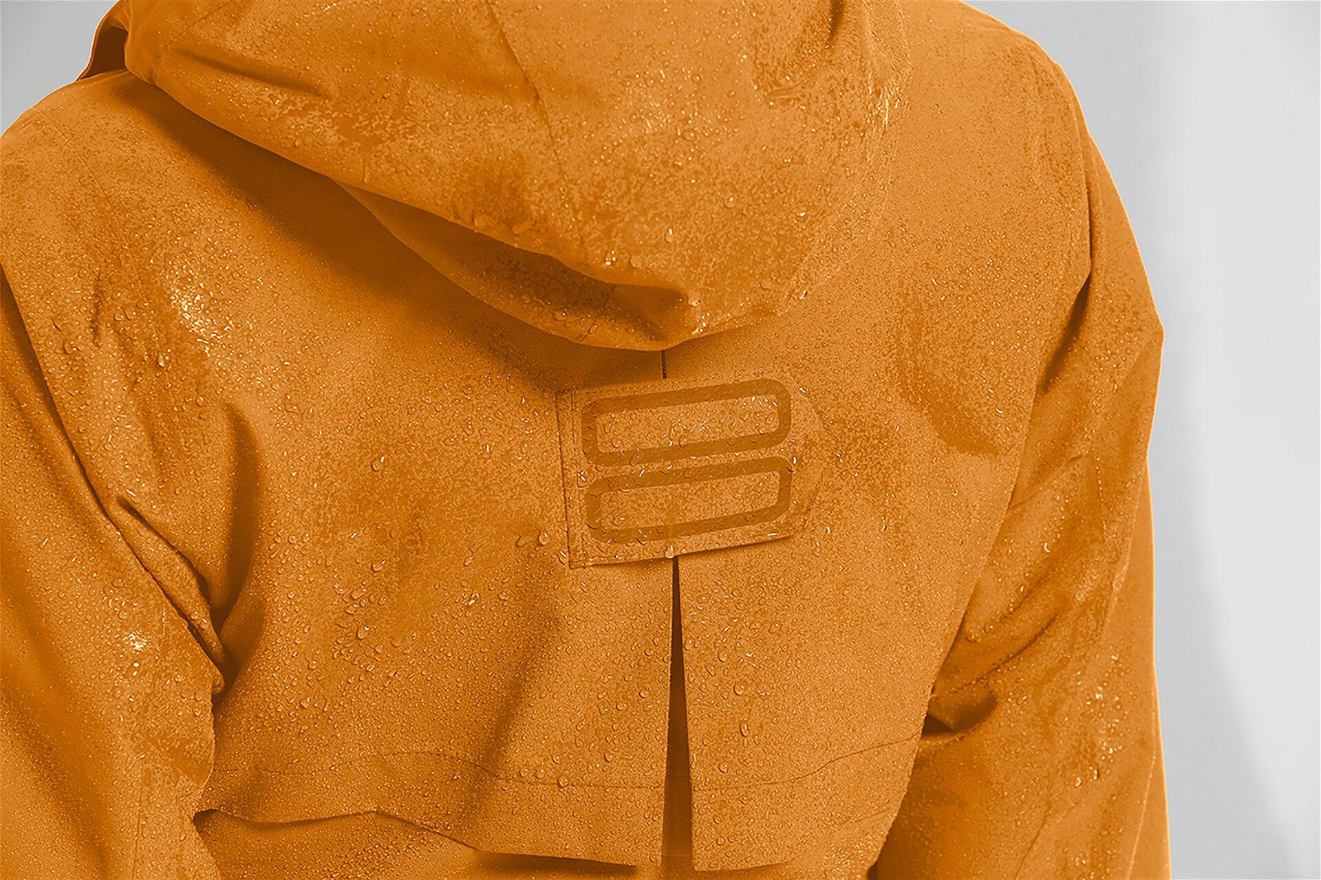 Parka antipioggia Mosse da donna, marrone oro 2/5