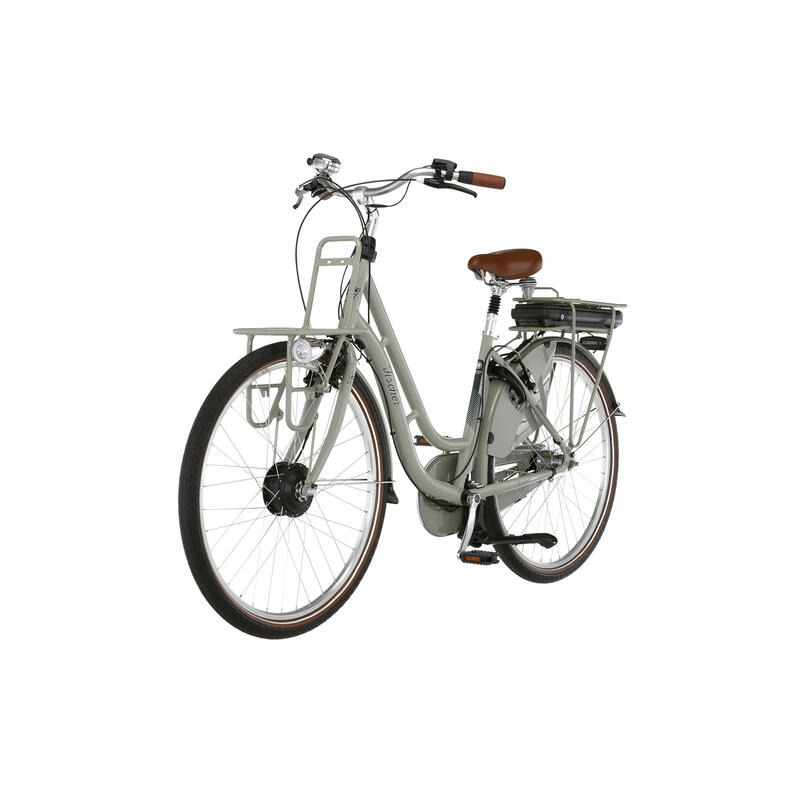 FISCHER CITA 3.8 RETRO City E-Bike - steingrau, 28 Zoll, RH 48 cm, 522 Wh