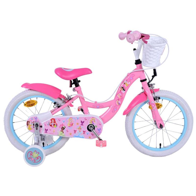 Disney Princess Vélo pour enfants Filles 16 pouces Rose Deux freins à main