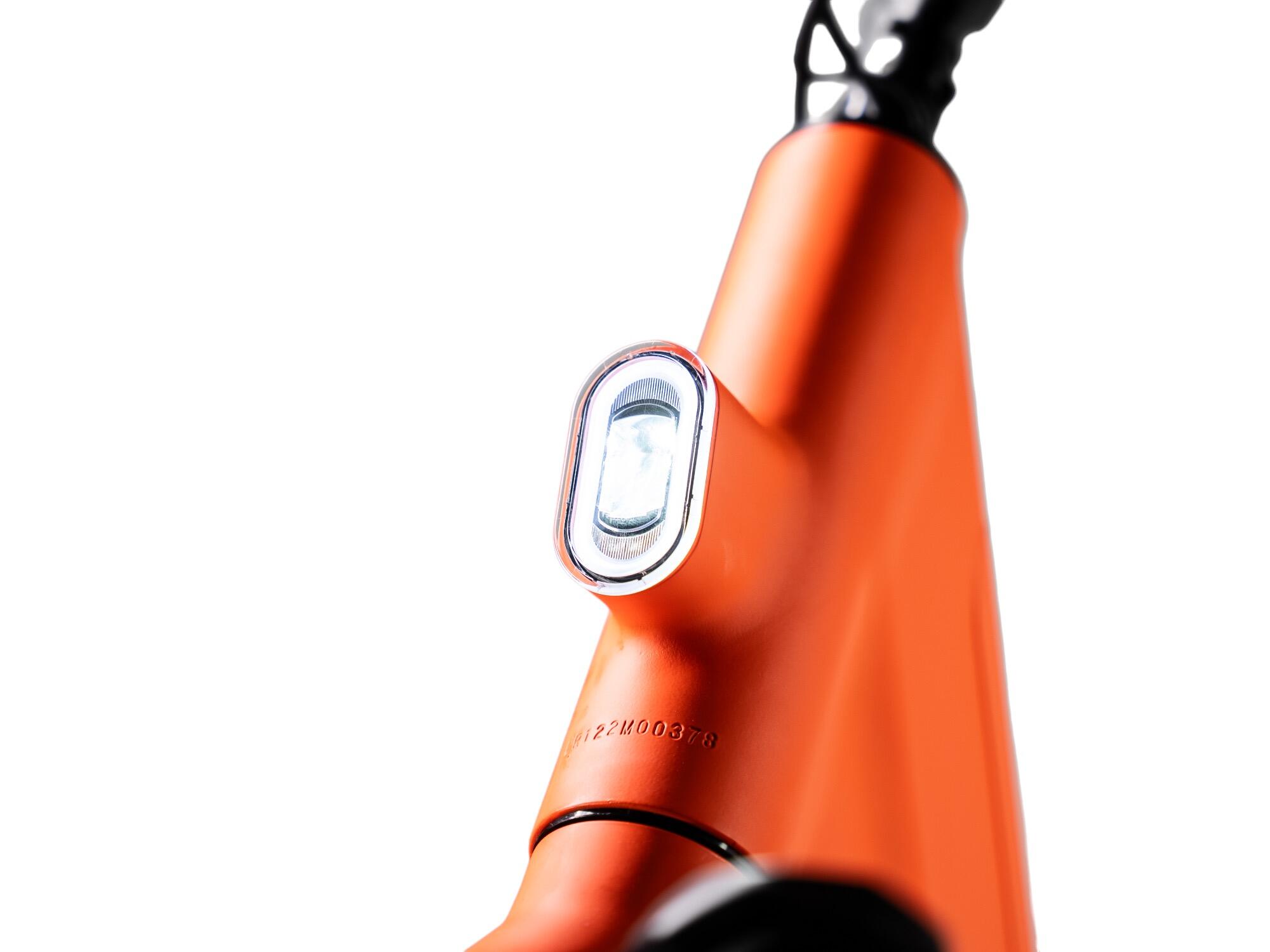 Caesar elektrisch stadsfiets - wit - Revolutionaire 540WH FastCap® Batterij 6/6