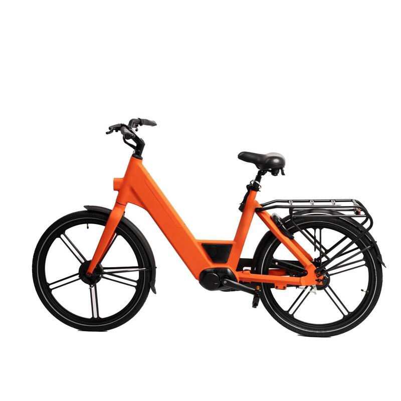 Vélo électrique Caesar - orange - Batterie FastCap® révolutionnaire de 540Wh