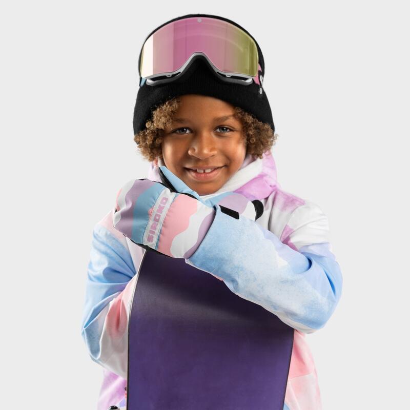 Kinder Wintersport snowboard- und ski-winterfäustlinge Mermaid Mehrfarbig