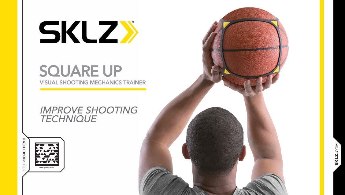 Ajuda na colocação das mãos Basquetebol - Square Up - Basketball- SKLZ 3/4