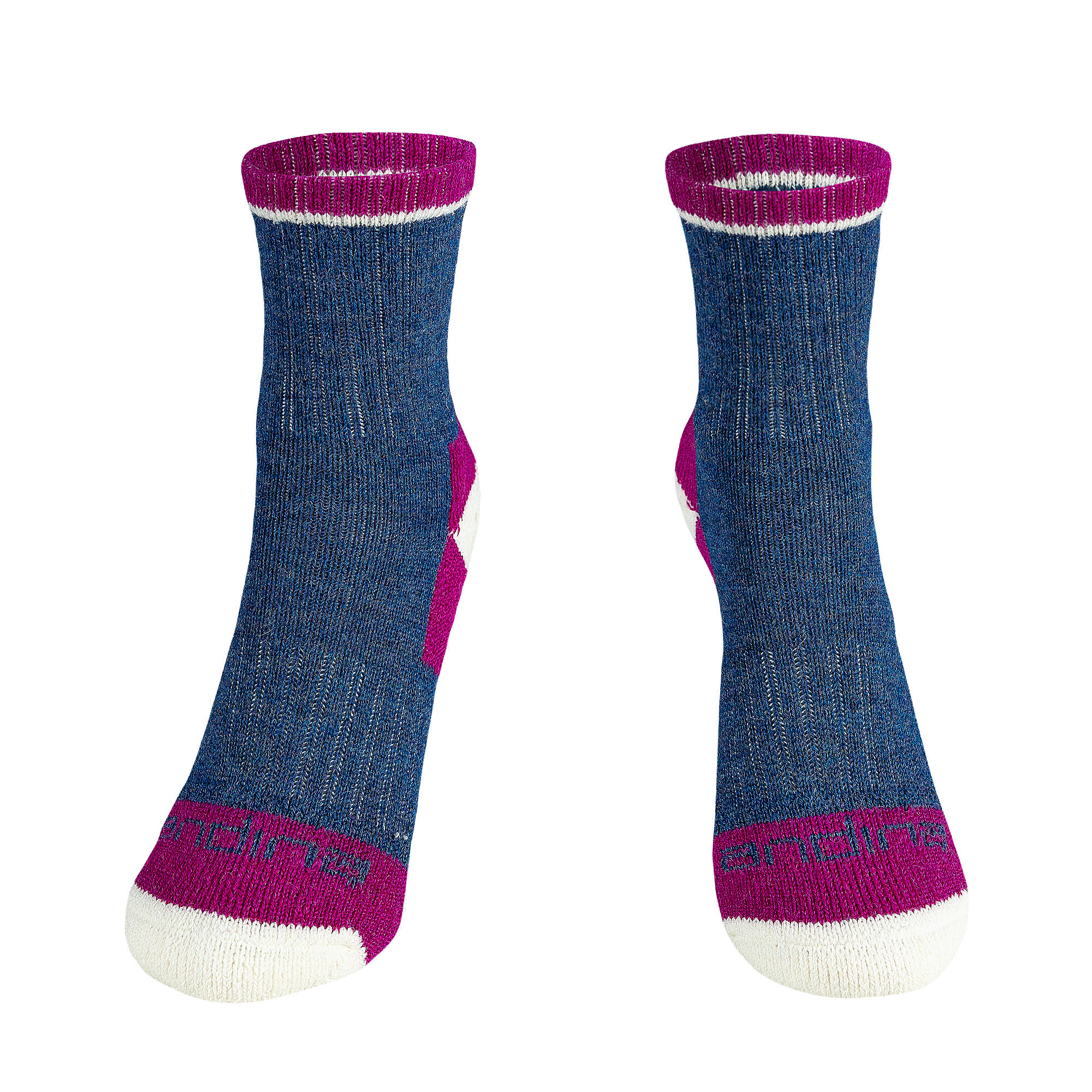 Andina Outdoors - Chaussettes Randonnée Enfants Merino Alpaga Chaussettes Hiver Filles Garçons - Chaussettes - Bleu -  4 À 6 Ans - Decathlon